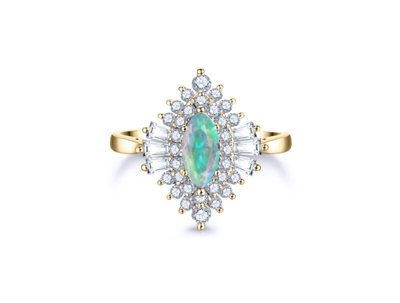 celine-oval-opal-halo-baguette-cut-gold-ring