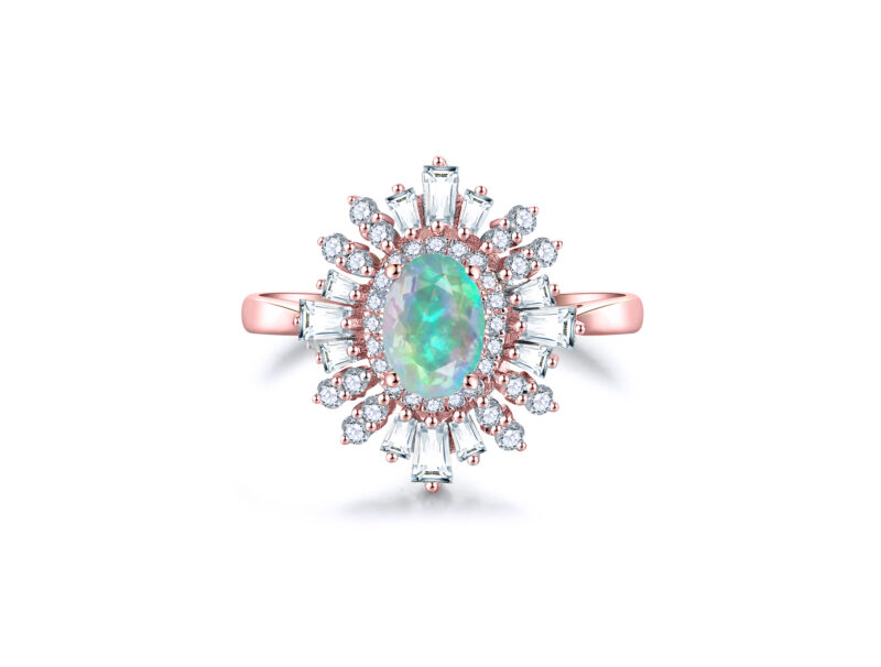 celine-oval-opal-halo-baguette-cut-gold-ring