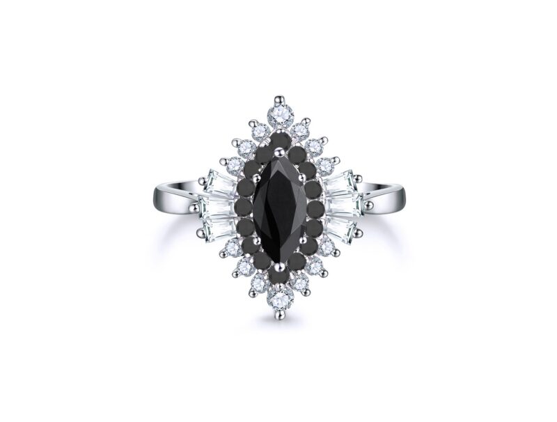 naila-marquise-black-white-diamond-halo-baguette-cut-gold-ring