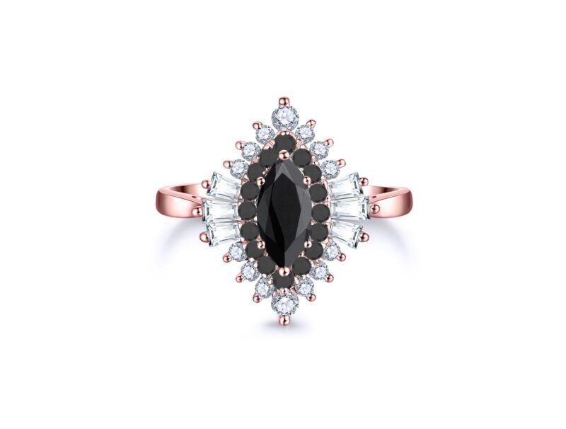 naila-marquise-black-white-diamond-halo-baguette-cut-gold-ring