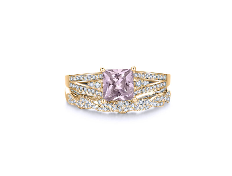 paris-princess-cut-morganite-gold-ring