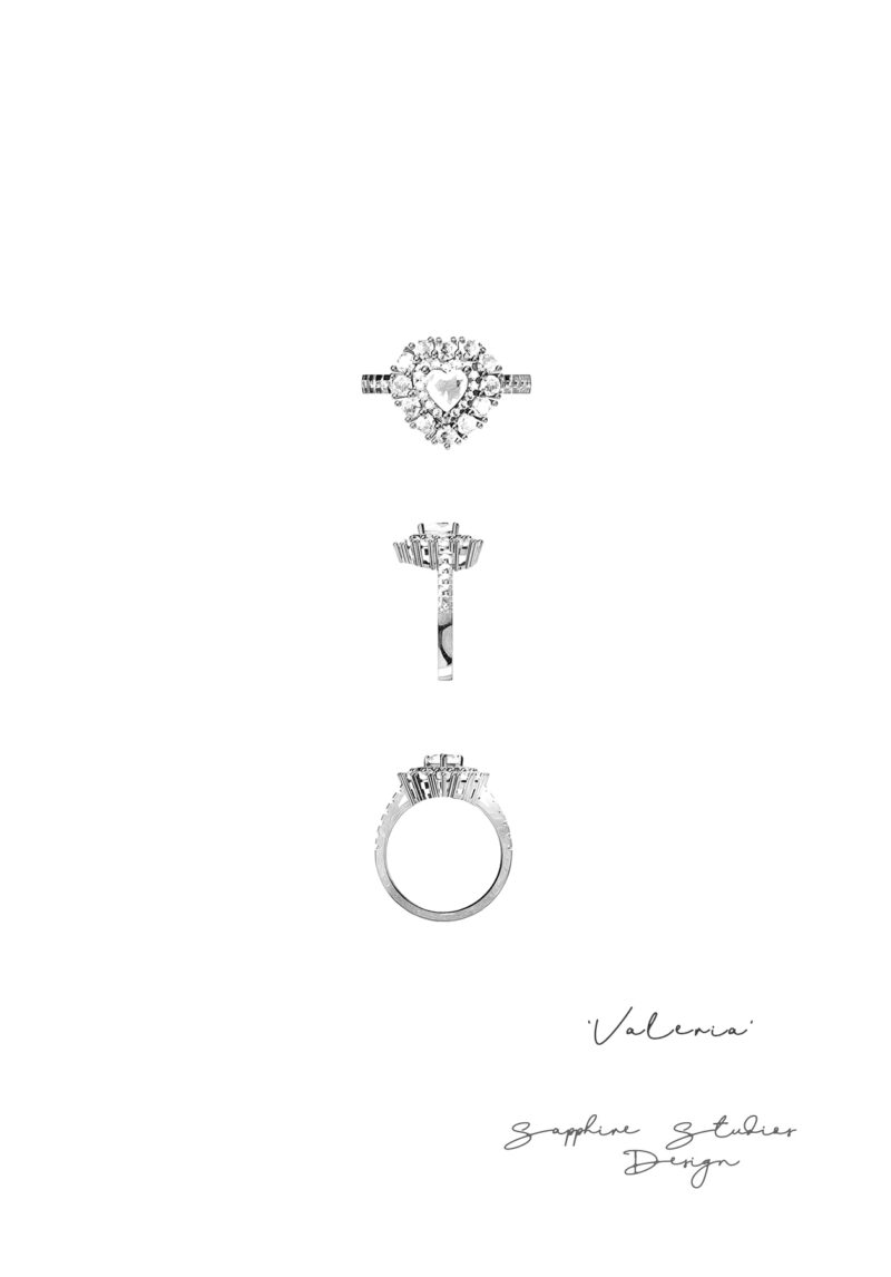 valeria-heart-cut-halo-gold-ring-sketch