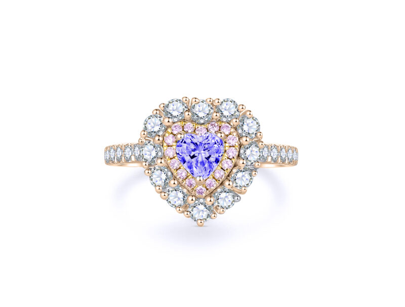 valeria-heart-cut-tanzanite-halo-gold-ring