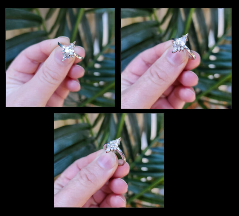 1-00ct-moissanite-diamond-kite-cut-14k-white-gold-bridal-set