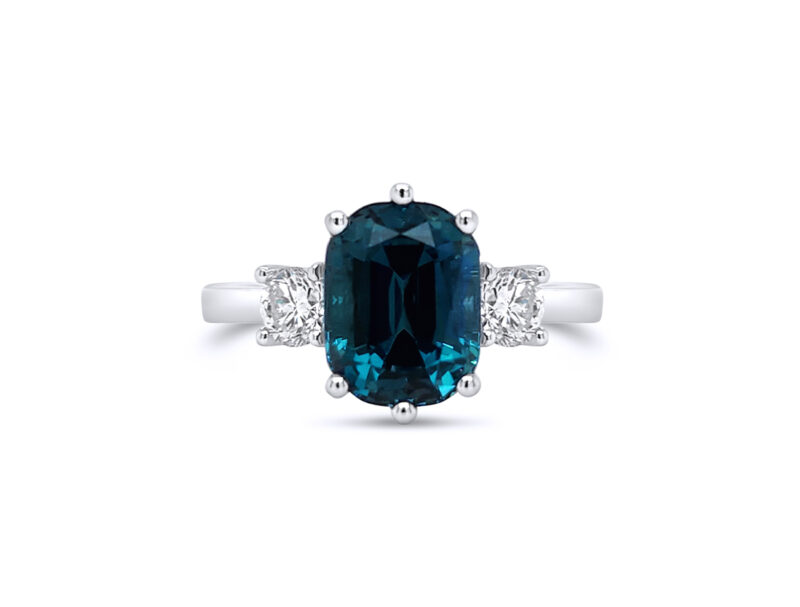 3-38ct-london-blue-topaz-cushion-cut-14k-white-gold-ring