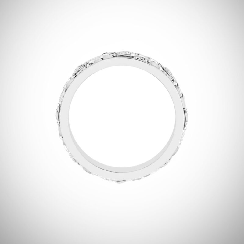 roses-sterling-silver-mens-or-womens-floral- wedding-band