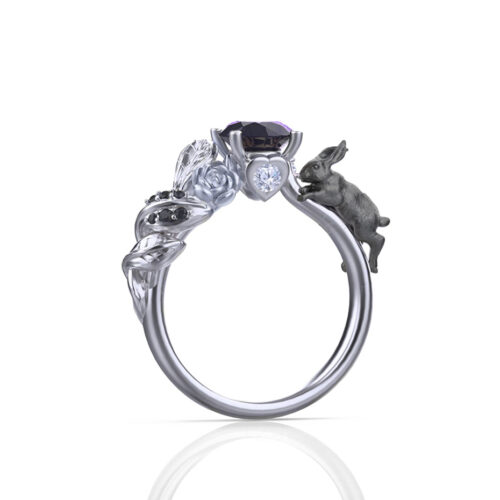 Alice in wonderland engagement ring sales