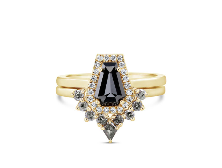 1-21ct-natural-black-diamond-coffin-cut-14k-yellow-gold-bridal-set
