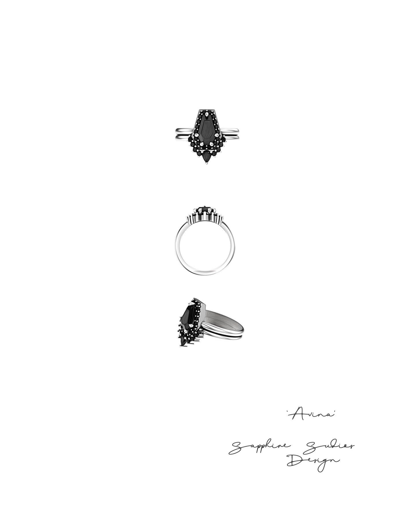 avina-coffin-cut-gold-bridal-sketch