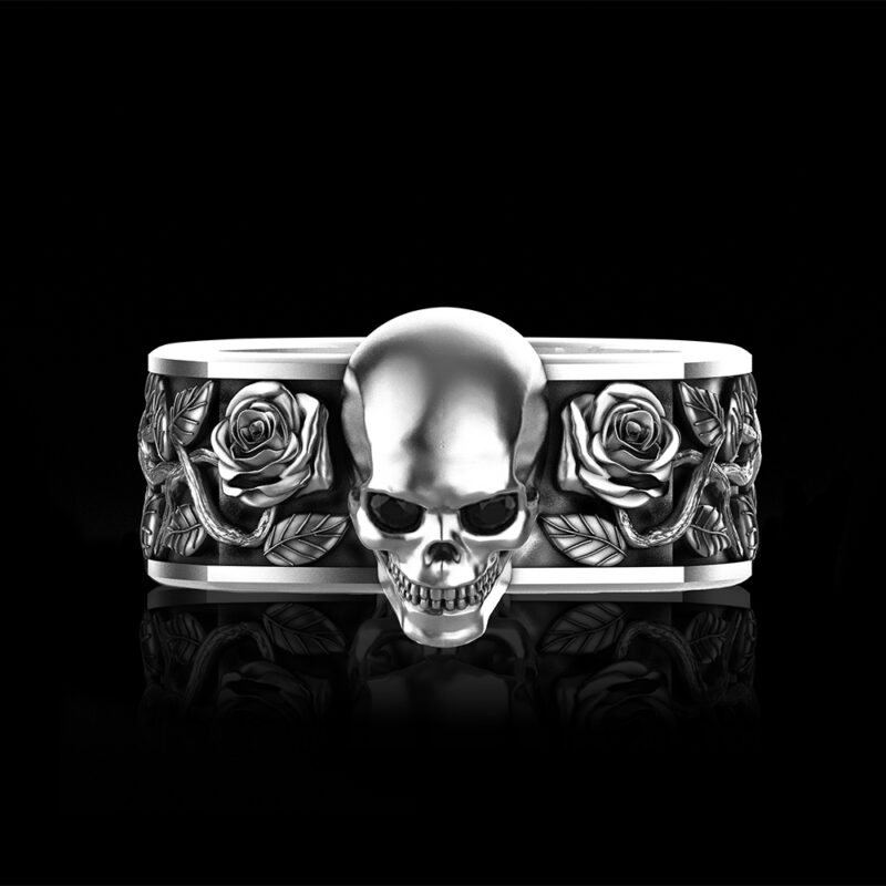 nero-white-gold-mens-skull-ring