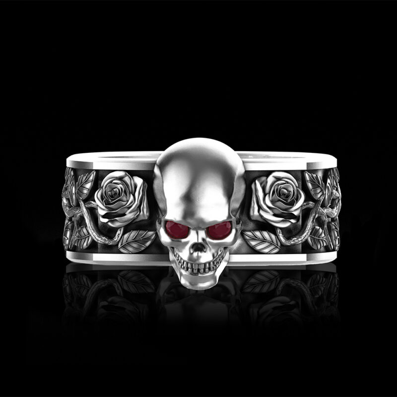 nero-white-gold-mens-skull-ring