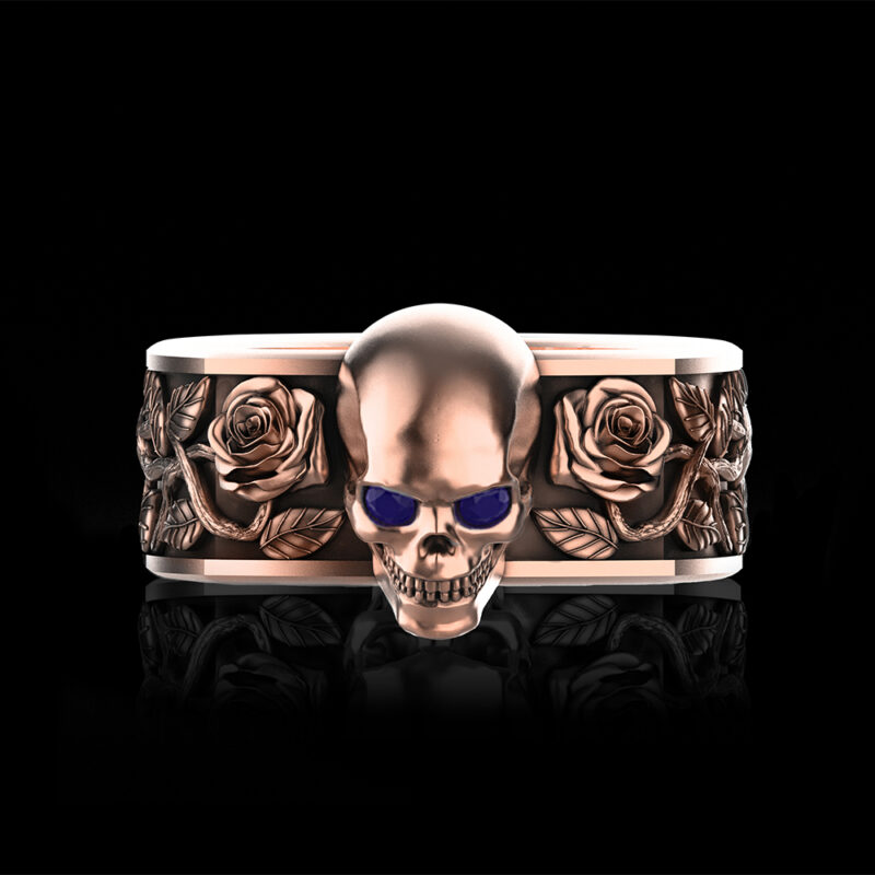 nero-white-gold-mens-skull-ring