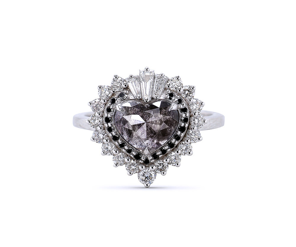1-39ct-natural-salt-pepper-heart-cut-14k-gold-ring