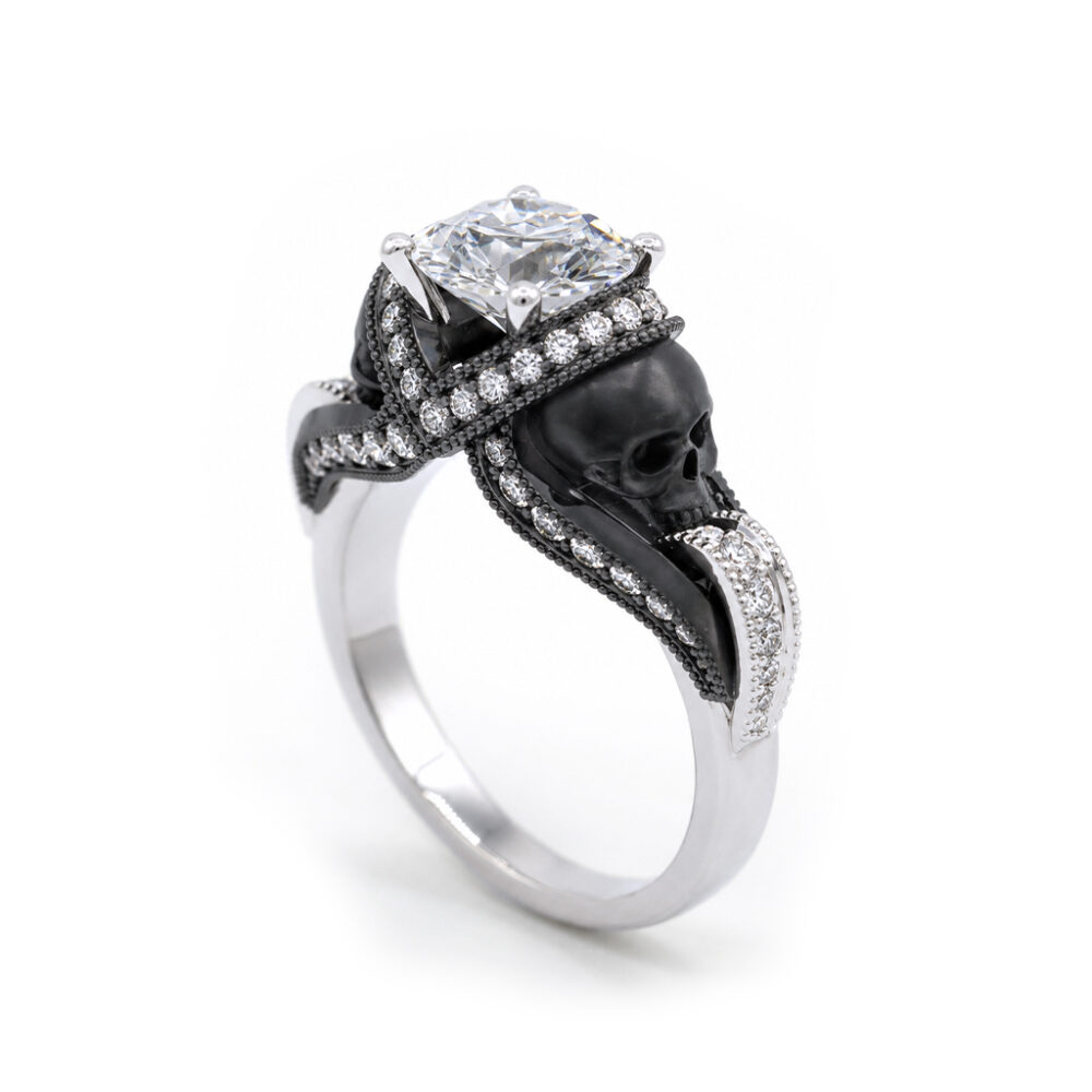 aphrodite-diamond-gothic-skull-engagement-ring