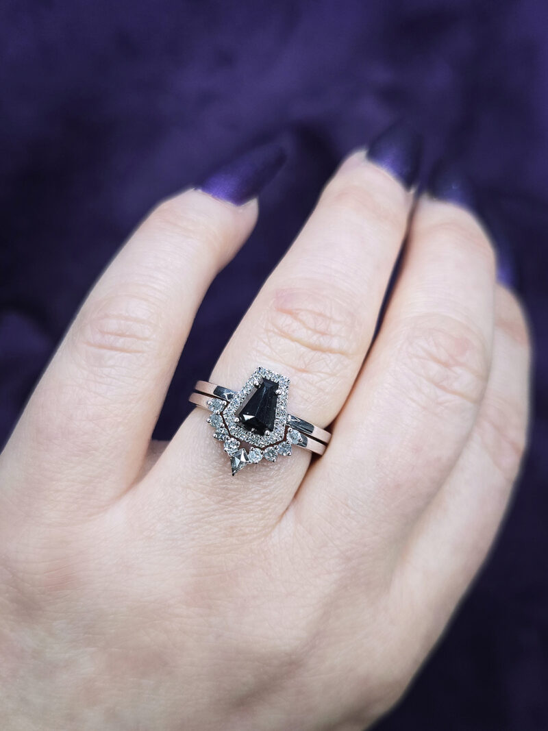 Black diamond bridal discount
