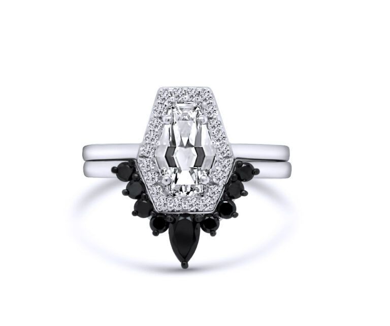 1-53ct-white-diamond-coffin-cut-14k-white-gold-bridal-set