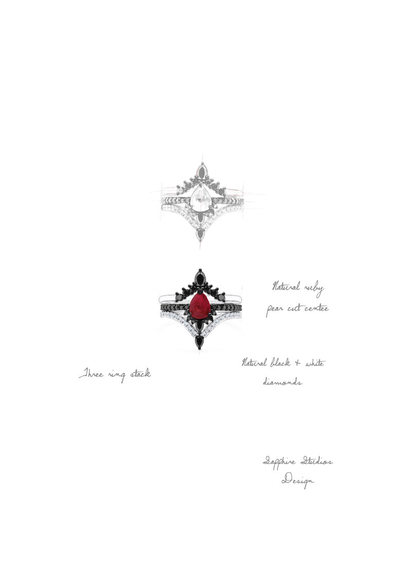 1-04ct-ruby-pear-cut-black-white-diamond-14k-white-gold-sketch