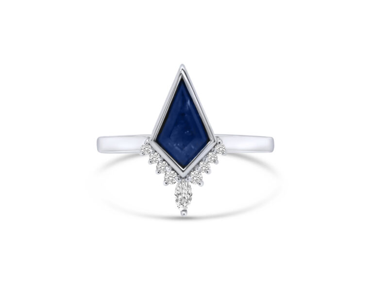 1-46ct-blue-sapphire-kite-cut-white-diamond-platinum-ring-photo
