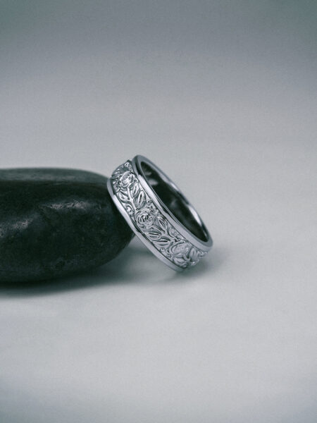 Roses-gold-floral-engagement-ring