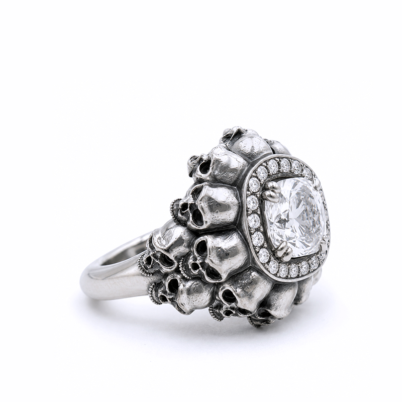 empress-white-gold-skull-engagement-ring