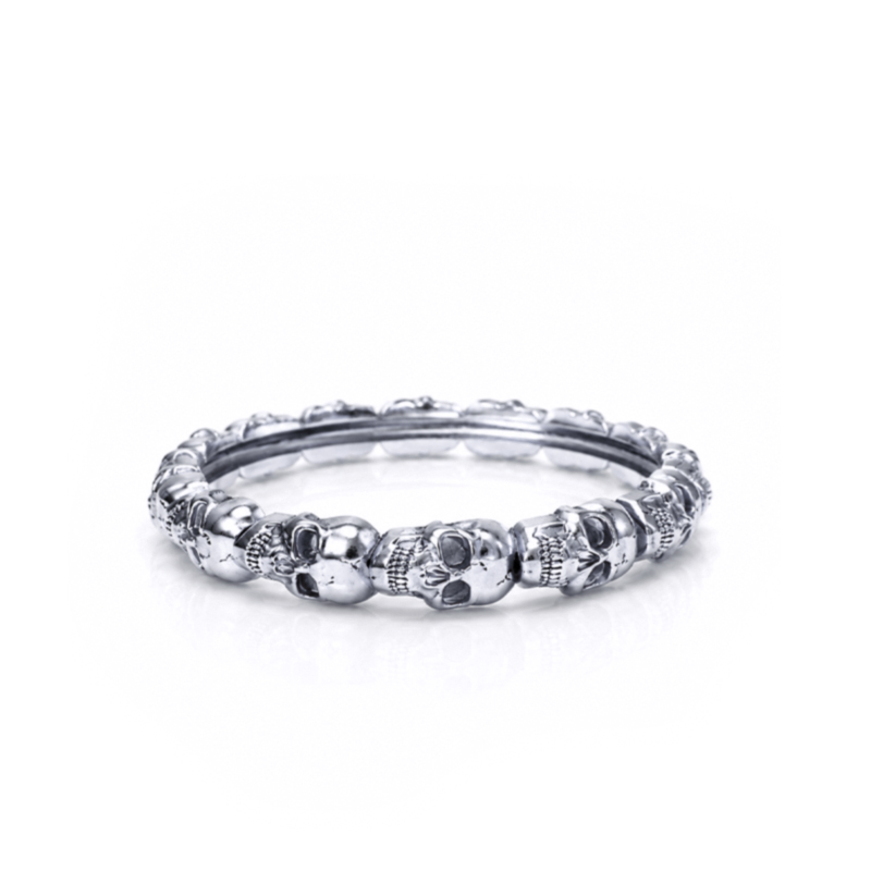 indigo-white-gold-skull-band